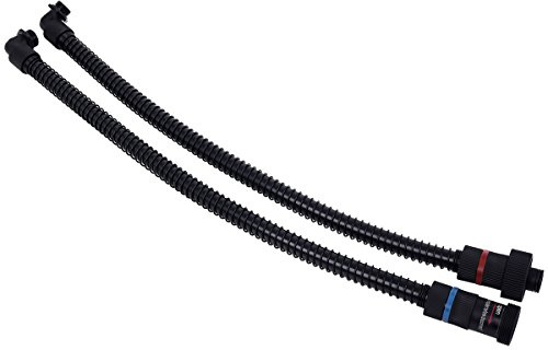Alphacool 12542 Eisbaer GPX Extension Set 90° (Schlauch und Anschlüsse) , Nylon, 0,32 m, schwarz