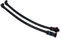 Alphacool 12542 Eisbaer GPX Extension Set 90° (Schlauch und Anschlüsse) , Nylon, 0,32 m, schwarz