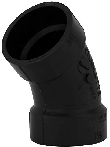 CHARLOTTE PIPE 1 1/2 DWV 1/8 BEND HUB X HUB DWV (DRAIN, WASTE AND VENT) (1 Unit Piece)