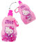 alles-meine.de GmbH FALT Trinkflasche/Trinkbeutel - Helllo Kitty - auslaufsicher - flexibel zum Falten/Verkleinern - 500 ml Flüssigkeit - Campingflasche/Faltflasche/S..