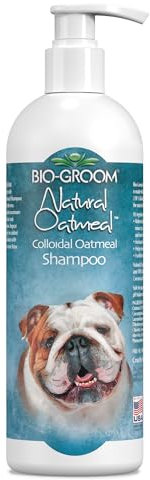 Bio-Groom - Natural Oatmeal - Haferflocken Shampoo - Hundeshampoo und Welpenshampoo - Lindert Juckreiz und spendet Feuchtigkeit - pH-neutral und frei von Parabenen - 946 ml