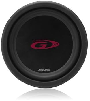 Alpine SWG-1044 Subwoofer Pasivo,150W, Serie G, 10 (25 cm)