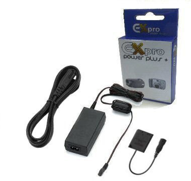 Ex-Pro EH-62G, EH62G AC Mains Power Supply Adapter & Coupler kit for Nikon CoolPix S100, S2500, S2550, S2600, S3100, S3300, S4100, S4150, S4300
