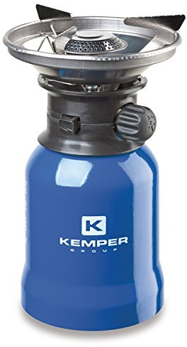Com Gas 760 - Hornillo de Camping, Compacto, Plato para Vientos