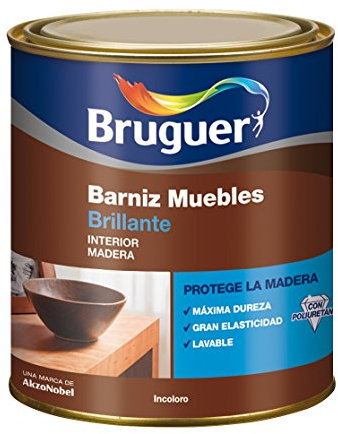 Bruguer Barniz Muebles BTE.BRUGUER 250 ml, Negro