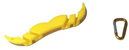 The MoGuard - Mustache Guard Drink Attachment (Yellow)