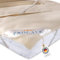 PROCAVE Matratzen-Auflage aus 100% Baumwolle, Natur-Matratzenschoner atmungsaktiv, hochwertige Moltonauflage als Matratzenschutz, Premium Qualität Made in Germany 80x200 cm