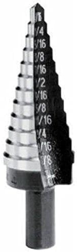 Irwin Tools IRWIN Unibit High-Speed Steel Fractional Self-Starting Step-Drill #5, 10235