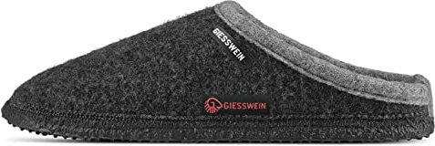 GIESSWEIN Unisex Dannheim Hausschuhe, Anthrazit 019, 43 EU