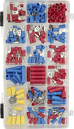 kwb 4033-00 Kabelschuh-Sortiment, Blau, Rot, Gelb