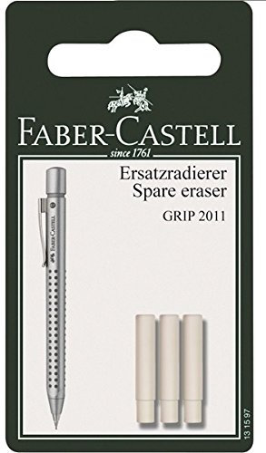 Faber Castell Radiergummi 15 Ersatz für GRIP 2011 Druckbleistift