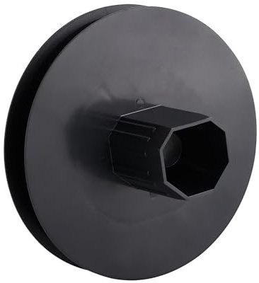 WOLFPACK 5250135 Poulie pour volet Roulant Noir Sangle de 14 mm 120 x 40 mm
