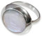 Fly Style Damen Ring aus 925 Silber - offener Ring mit Muschel oder Stein Inlays