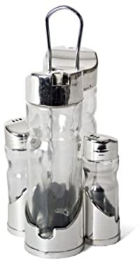 Gerimport Aceitera Vinagrera Elsa 19cm Juego Cristal