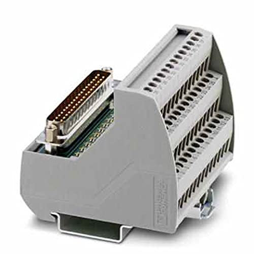 PHOENIX CONTACT VIP-3/SC/D37SUB/M/LED Varioface-Modul mit Schraubverbindungen und D-Sub-Pin-Strip-Schienen mit LED, 37 Positionen