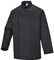 Portwest Suffolk Kochjacke, Größe: M, Farbe: Schwarz, C833BKRM