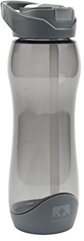 Nathan Flipstream Tritan Bottle, Grey, 750 ml, 4375TNG
