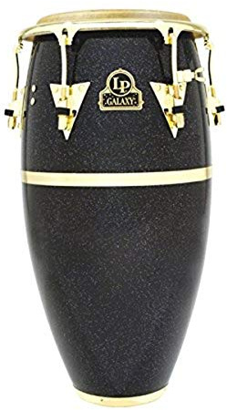 Latin Percussion Conga Galaxy Fiberglass Tumba 12 1/2 LP810Z, Holo Sparkle, gold Hardware