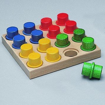nic - Holzspielzeug 2121 - Steckbrett, klein
