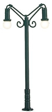 Viessmann 6015 - H0 Nostalgische Leuchte zweiflammig [Spielzeug]