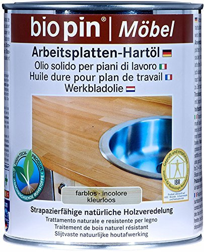 Biopin - Huile dure - Incolore - 0,75 l