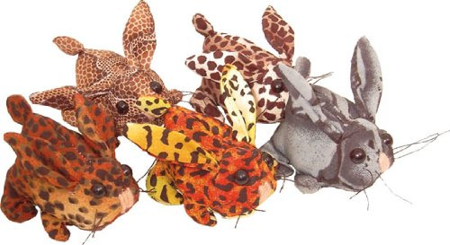 goki Sandtier Hase, ca. 7 cm Sandtiere, 1 Tier, Verschiedene Modelle, Größe ca. 7 cm, Frosch, Gekko, Schildkröte, aus verschiedenen Nicht wählbaren Stoffen