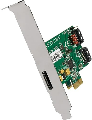 Dawicontrol DC-610e Speichercontroller (PCI-ee, RAID, SATA 600)