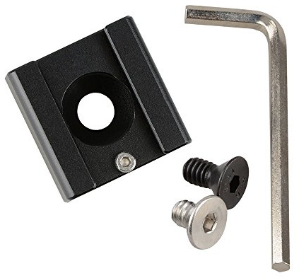 CAMVATE Cold Shoe Mount with 1/4''-20 Hole for Camera Flash Microphone Accessories - 0966