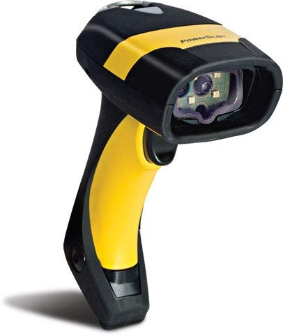 Datalogic PowerScan PM8300, SR, Multi-IF, schwarz, gelb, Funkscanner, Industrie, Laser, Standard Range, Multi Interface (RS232, KBW, USB), Reichweite: 46m, PM8300-433