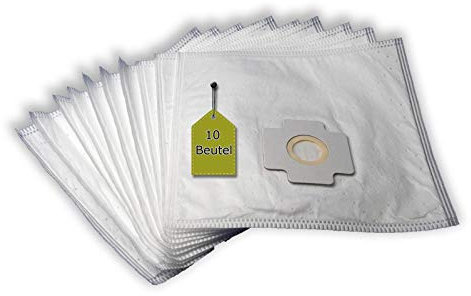 10 Staubsaugerbeutel kompatibel mit PROFI EUROPE PROFI 10 - SERIE, 10 Staubbeutel + 2 Mikro-Filter + 2 Motor-Filter, kompatibel mit Staubsaugerbeutel Swirl Z110