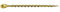 SPAX Universalschraube, 3,0 x 30 mm, 1000 Stück, Kreuzschlitz Z1, Senkkopf, Vollgewinde, 4CUT, YELLOX A2L, 1081020300305