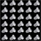 HQ-CLOUD Lot de 100 Poussoir Poussette Embout Clous d'Oreilles apprêt 4mm,Fermoirs attache de Boucles d'Oreilles Silicone,Bouchon pour Boucle d'oreille Clous Transparent