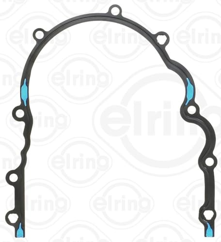 ELRING 376.830 Steuergehäusedichtung Kompatibel mit AUDI A4 Avant 8K5, B8 059109091C 95510529100 | 376.830 passend für A4 A5 A6 Q5 Q7
