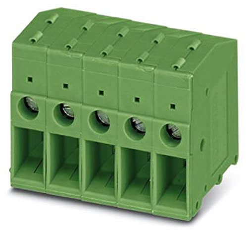 Phoenix Contact FRONT 4-H-7.62 Printklemme/Stecker Gerade, für Durchsteckmontage, 1-polig / 1-reihig, Raster 7.62mm