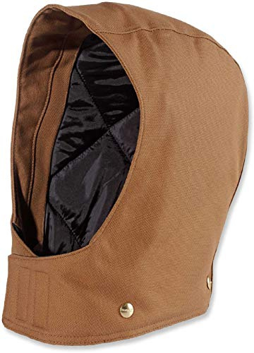 Carhartt Herren Arctic Quilt Lined Duck Hood Wintermütze, Braun, XXL-5XL EU