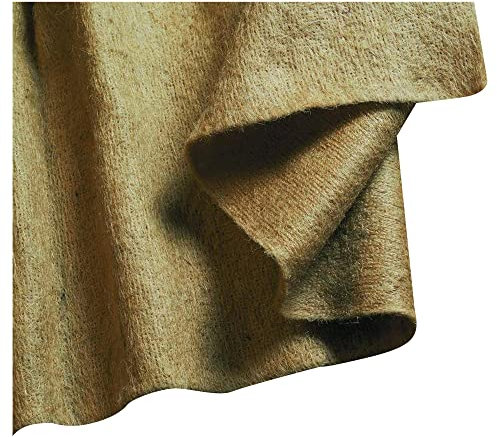 NOOR Jutevlies Bewässerungsvlies 0,5x1,5 m - Winterschutz für Topf- und Kübelpflanzen - Jutegewebe aus 100% Naturmaterial 250 g/m² - Frostschutz Unkrautschutz individuell zuschneidbar