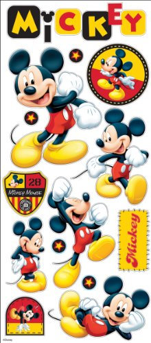 Disney Large Flat Stickers-Mickey