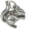 Eichhörnchen Sterling Silber Charm .925 x 1 Eichhörnchen Charms