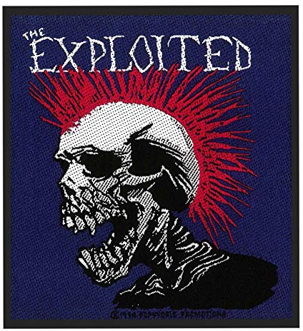 THE EXPLOITED MOHICAN MULTICOLOUR Patch
