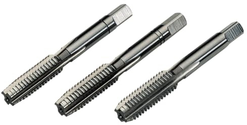 SW-Stahl 81707L Gewindebohrersatz M14 x 2,0 mm, 3-teiliges HSS Set DIN 352 | Handgewindebohrer Set metrisch ISO - Inklusive Vorschneider, Mittelschneider & Fertigschneider - Ideal für Stahl & Metall