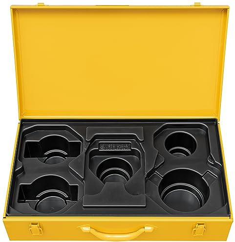 REMS Stahlblechkasten (mit Einlage, Aufbewahrungsbox, Werkzeugkiste, robuste Konstruktion) 572809 R