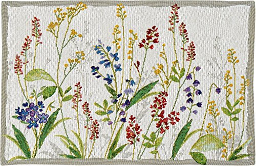 4er-Set Sander Gobelin Tischsets Flower Meadow florales Motiv Blumenwiese