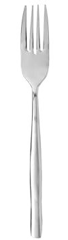 KASANOVA Forchetta Shiny in Acciaio Inox Argento Tavola
