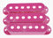 Kaish 52 mm Violet ST Strat Micro pour guitare couvertures 3 Single Coil pour Fender Stratocaster
