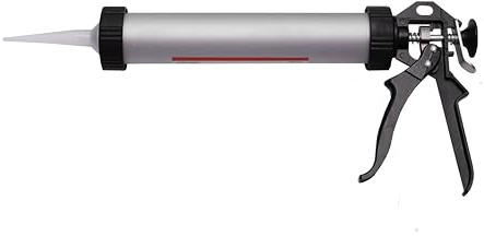 Hand-Pistole 320 ml, Aluminium, geschlossen