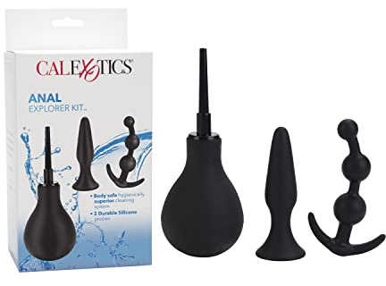 California Exotic Novelties Advanced Anal Explorer Kit, Black
