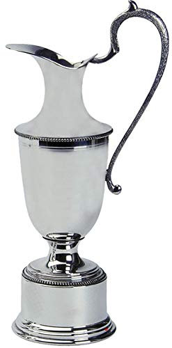 Zinn Golftrophäe Claret Krug Poliertes Zinn 35.5 cm Ideal zum Gravieren
