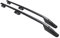 OMAC Alu Dachreling Querträger kompatibel mit VW Amarok DoubleCab 2010-2022 TÜV ABE Schwarz 2tlg