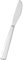 Fackelmann couteaux de Table Coltello Menu Mailand 22cm in Acciaio Inox, Inossidabile, Argento