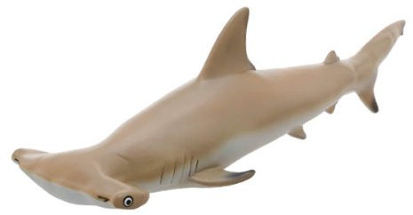 Hammerhead red plastic model